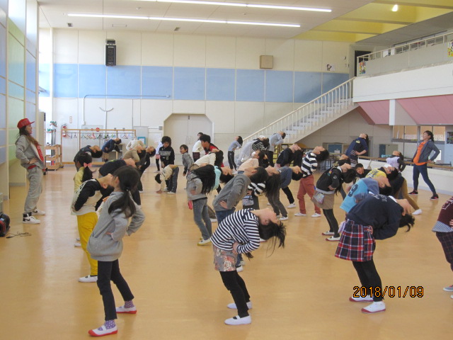 槻木放課後児童クラブ日記 冬休みダンス教室