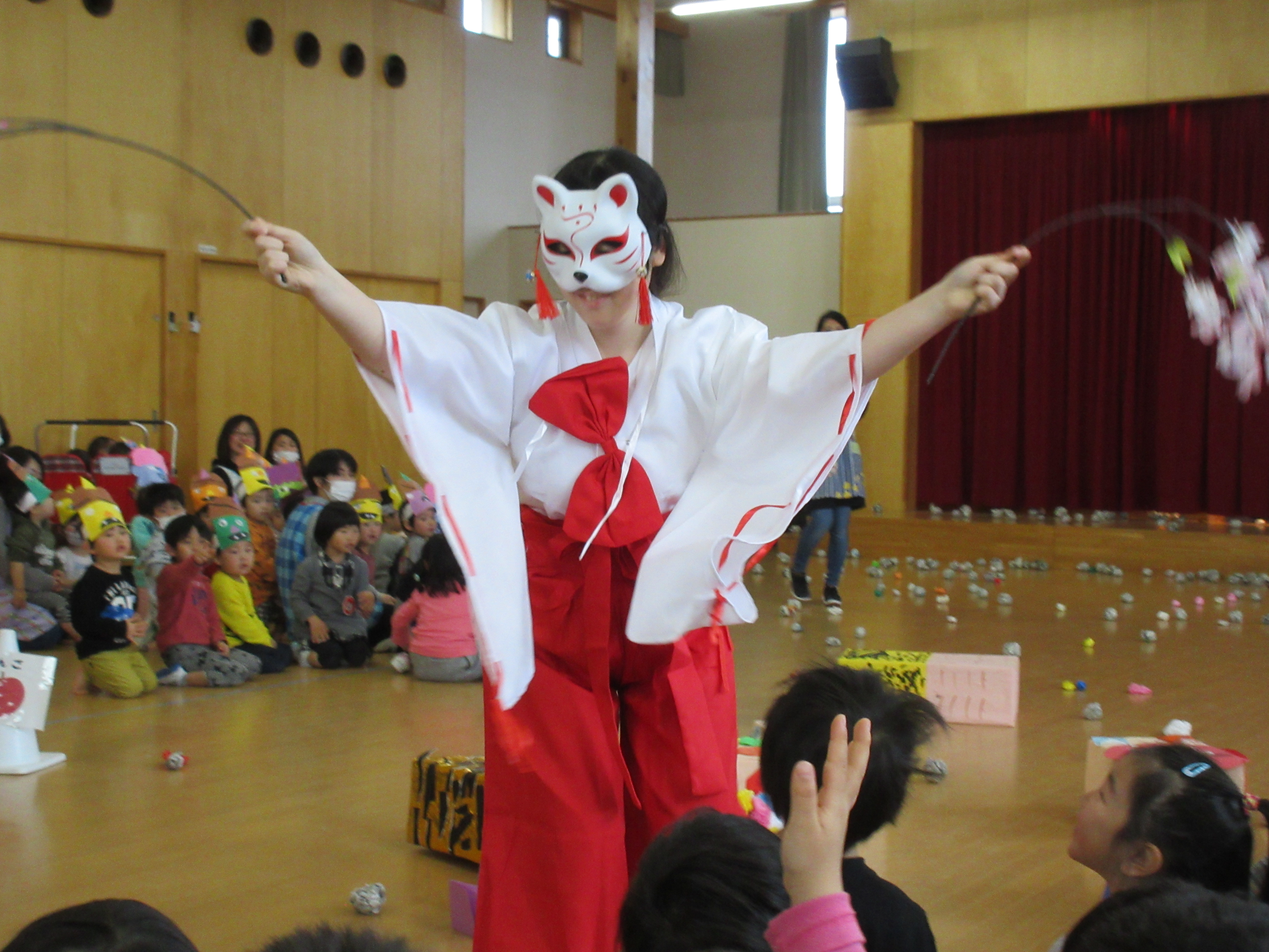 福の神登場 福の神登場
