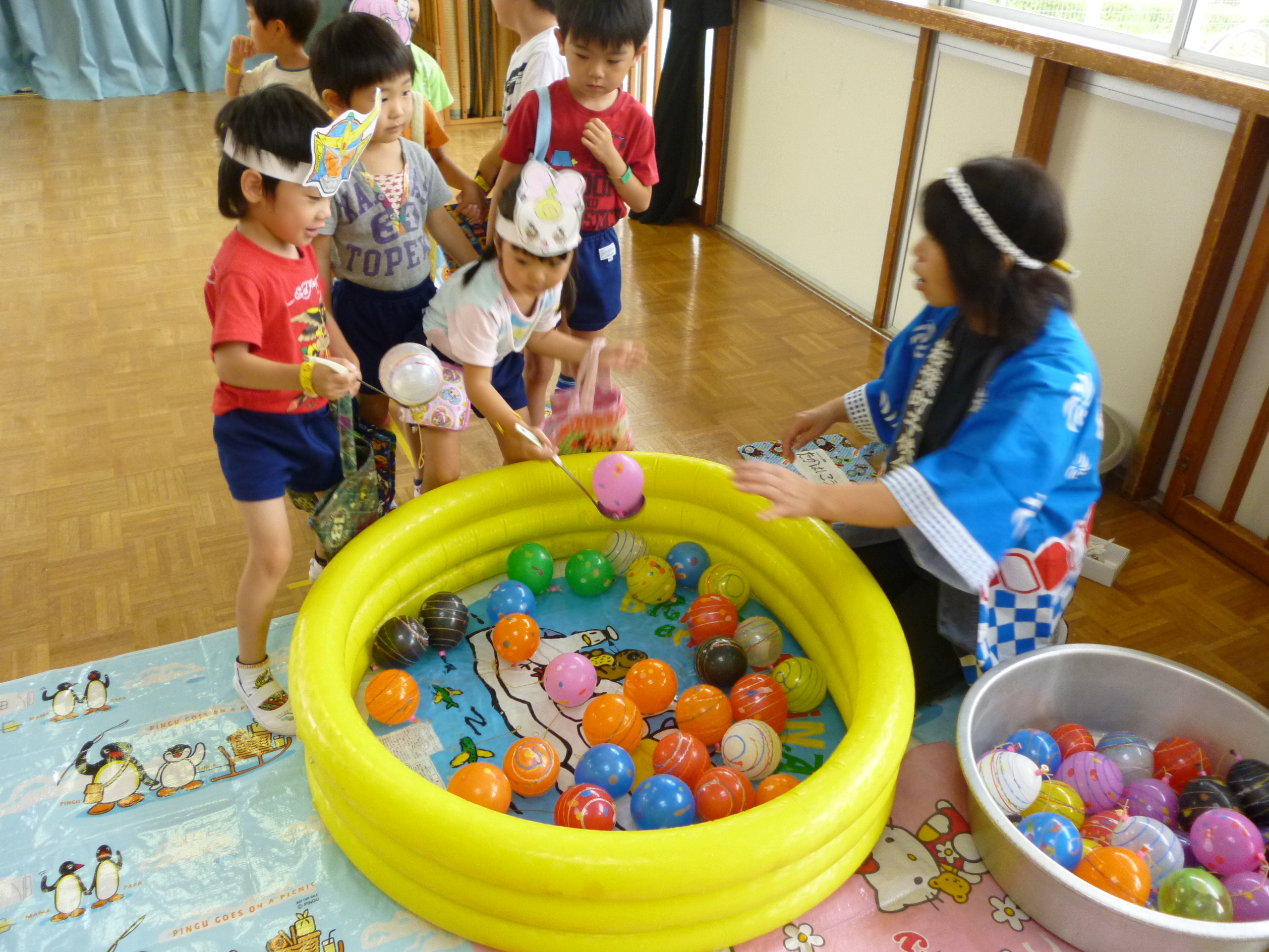 西船迫保育所日記 たのしい夏祭り