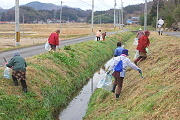 地区内の清掃活動